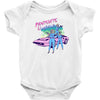 pantsuits and pistols Baby Bodysuit