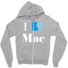 apple macintosh computer Zipper Hoodie