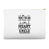 There's This Girl Who Stole My Heart She Calls Me Uncle Accessory Pouches