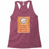 i'm smiling because i have no idea what's going on Racerback Tank