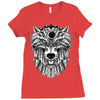 wolf Ladies Fitted T-Shirt