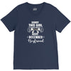 sorry this girl is already taken by a super sexy december boyfriend V-Neck Tee