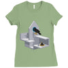 portal bird Ladies Fitted T-Shirt
