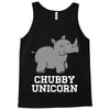 chubby unicorn rhino Tank Top