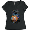 who loves cavalier king charles Women's Triblend Scoop T-shirt
