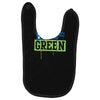 i bleed blue and green Baby Bibs