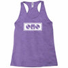 dj turntables club Racerback Tank