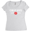 chicana Women's Triblend Scoop T-shirt