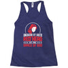 american by birth redhead by the grace of god Racerback Tank