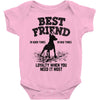Best Friend Doberman Baby Bodysuit