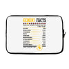 Gemini Facts Servings Per Container Laptop sleeve
