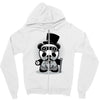 steampunk panda Zipper Hoodie