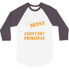 assistant principal 3/4 Sleeve Shirt