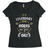 legendary riders are born in 1962 Women's Triblend Scoop T-shirt