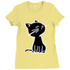 cat2 Ladies Fitted T-Shirt