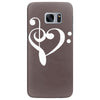 music heart rock baseball jersey Samsung Galaxy S7 Edge