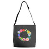 personalize baby name bodysuit Adjustable Strap Totes