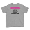 December Girl Hated By Many Youth Tee