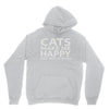 cats make me happy you, not so much Youth Hoodie