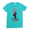 she's beauty she's grage she's punch you in the face Ladies Fitted T-Shirt