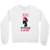 she's beauty she's grage she's punch you in the face Crewneck Sweatshirt