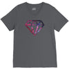 Galaxy diamond V-Neck Tee