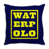 stylish water polo Throw Pillow