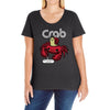 crab Ladies Curvy T-Shirt