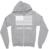i don't kneel Zipper Hoodie