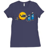 pac chomp Ladies Fitted T-Shirt
