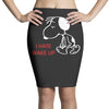 Snoopy I Hate Wake Up Pencil Skirts