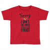 sorry i can't the angel of music is very strict Toddler T-shirt