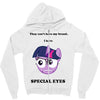 twilight has special eyes Zipper Hoodie