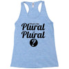 what's the plural of plural Racerback Tank