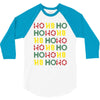 ho ho ho 3/4 Sleeve Shirt