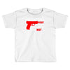 packing heat   i'm hot Toddler T-shirt