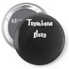 trombone hero funny music Pin-back button