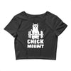 gym cat workout Crop Top