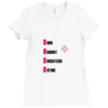 dad Ladies Fitted T-Shirt