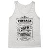 Vintage Aged To Perfection 1976 Tank Top