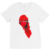 Red Sparrow V-Neck Tee