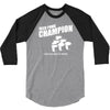 beer pong champion 3/4 Sleeve Shirt