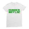 dunder miflin Ladies Fitted T-Shirt