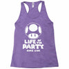 life of the party Racerback Tank