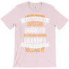 Super Cool Granddaughter Of A Freaking Awesome Grandpa T-Shirt