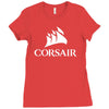 corsair custom Ladies Fitted T-Shirt