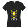 super secret police Women's V-Neck T-Shirt