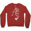 undefeated stencil football Crewneck Sweatshirt