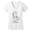 dogtor Women's V-Neck T-Shirt