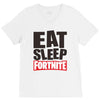 EAT SLEEP FORTNITE V-Neck Tee